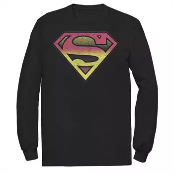 Мужская футболка с щитом в стиле DC Comics Superman в стиле ретро Licensed Character