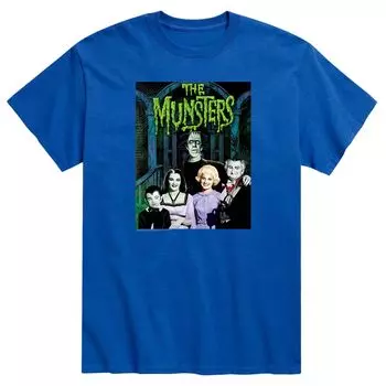 Мужская футболка с семейным фото The Munsters Licensed Character