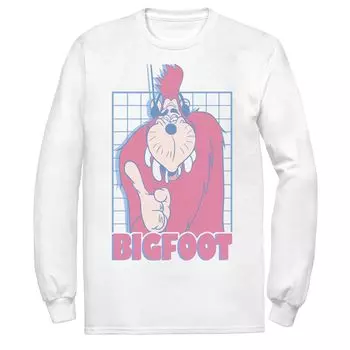 Мужская футболка с сеткой Disney A Goofy Movie Bigfoot Licensed Character
