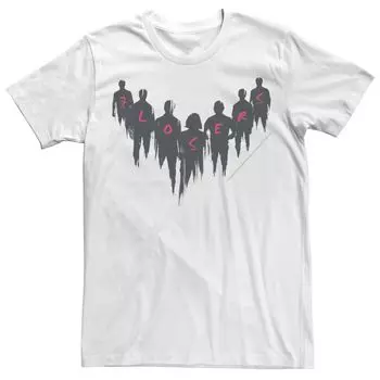 Мужская футболка с силуэтом персонажа «IT Chapter 2 Losers» Licensed Character