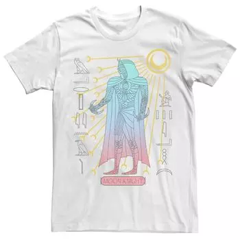 Мужская футболка с символами мумии Marvel Moon Knight Licensed Character