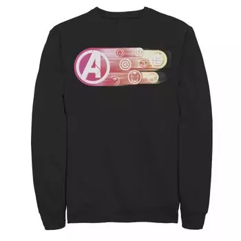 Мужская футболка с символикой команды Marvel Avengers Endgame, цвет выцветания