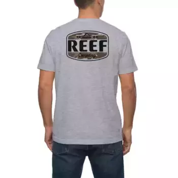 Мужская футболка с скрытой графикой Reef, серый