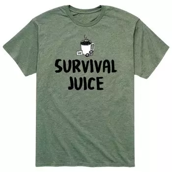 Мужская футболка с соком для выживания Licensed Character
