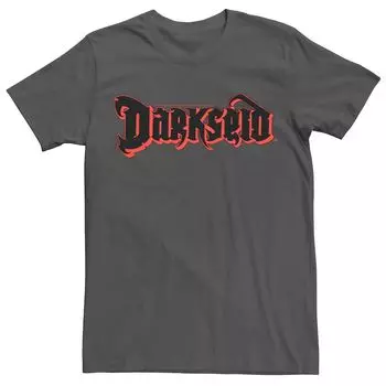 Мужская футболка с текстовым логотипом и плакатом DC Comics Darkseid Licensed Character