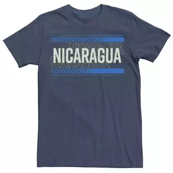Мужская футболка с текстовым наложением Gonzales Nicaragua Licensed Character