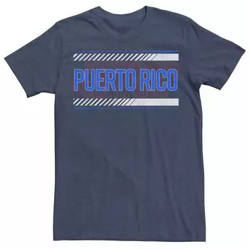 Мужская футболка с текстовым наложением Gonzales Puerto Rico Licensed Character