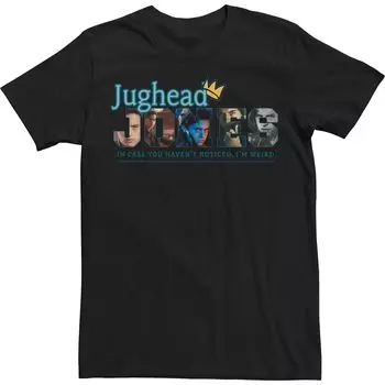 Мужская футболка с текстовым наполнением Riverdale Jughead Jones Licensed Character