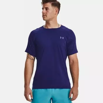 Мужская футболка с тиснением Under Armour, синий