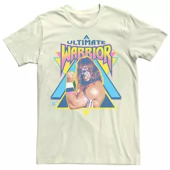 Мужская футболка с треугольным логотипом WWE Ultimate Warrior Licensed Character