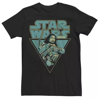 Мужская футболка с треугольным рисунком Rogue One Baze Malbus Star Wars