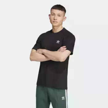Мужская футболка с трилистником Essentials Adidas Originals, чёрный