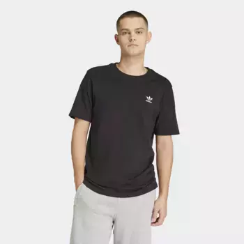 Мужская футболка с трилистником Essentials Adidas Originals, чёрный