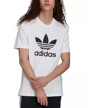 Мужская футболка с трилистником originals adidas, белый
