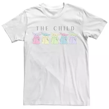 Мужская футболка с триповым портретом «Звездные войны» и «Мандалорец» Star Wars