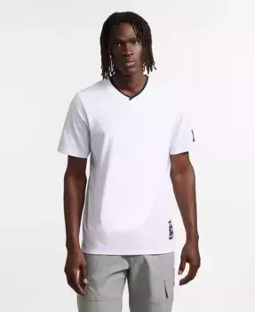 Мужская футболка с V-образным вырезом Crossroads с коротким рукавом Ecko Unltd, белый