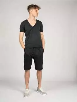 Мужская футболка с v-образным вырезом Xagon Man, черный