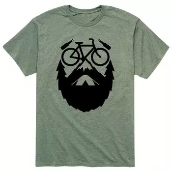 Мужская футболка с велосипедной бородой Licensed Character