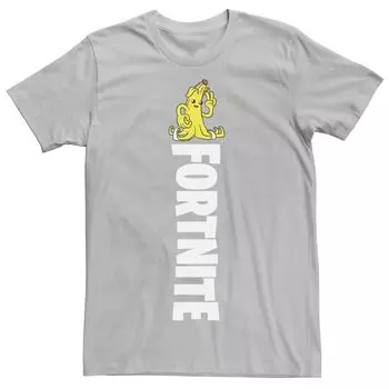 Мужская футболка с вертикальным логотипом Fortnite Peely Peace Licensed Character