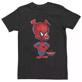 Мужская футболка с ветчиной «Человек-паук» Spider-Verse Licensed Character