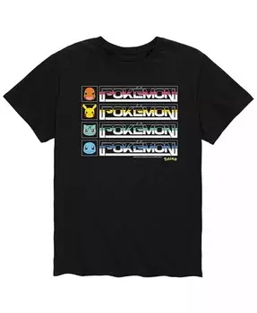 Мужская футболка с видеоигрой Pokemon AIRWAVES, черный