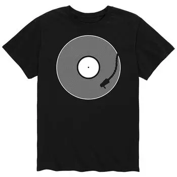 Мужская футболка с виниловой пластинкой Licensed Character