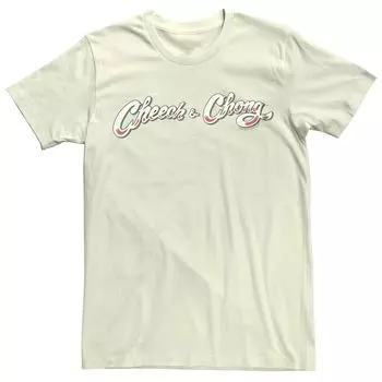 Мужская футболка с винтажным логотипом Cheech And Chong Licensed Character