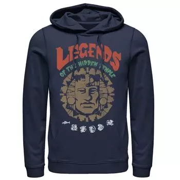 Мужская футболка с винтажным плакатом Legends Of The Hidden Temple Licensed Character