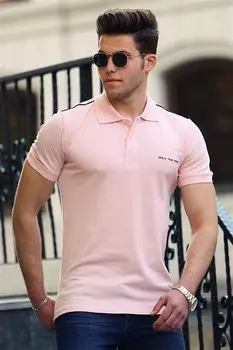 Мужская футболка с воротником-поло Powder 4558 MADMEXT