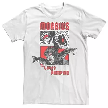 Мужская футболка с вставками Marvel Morbius The Living Vampire Licensed Character