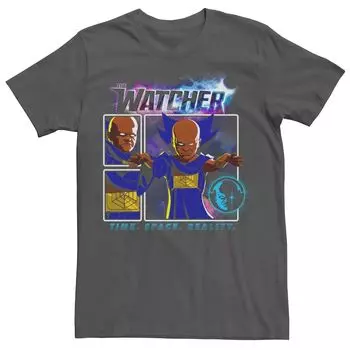 Мужская футболка с вставками в виде комиксов Marvel What If The Watcher Licensed Character