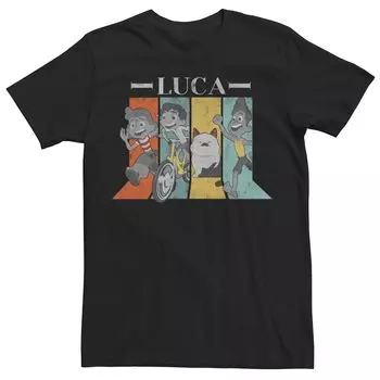 Мужская футболка с вставками в виде персонажей Disney/Pixar Luca Licensed Character
