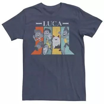 Мужская футболка с вставками в виде персонажей Disney/Pixar Luca Licensed Character