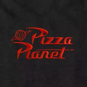 Мужская футболка с вышитым рисунком Disney/Pixar's Toy Story Pizza Planet Licensed Character