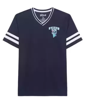 Мужская футболка с вышивкой спереди и сзади Hybrid, синий