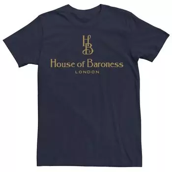 Мужская футболка с золотым логотипом Disney Cruella House Of Baroness London Licensed Character