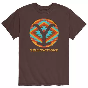 Мужская футболка Saddle Blanket Yellowstone Licensed Character
