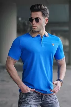 Мужская футболка Saks Polo Neck 5116 MADMEXT