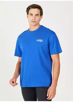 Мужская футболка Saks с круглым вырезом W232539403 Футболка с круглым вырезом Wrangler