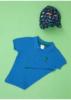 Мужская футболка Saks с рисунком TP01IY023KIDS-B U.S. Polo Assn.