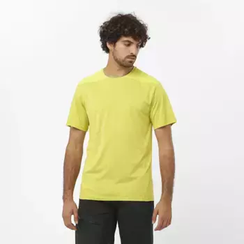 Мужская футболка Salomon Outline, желтый