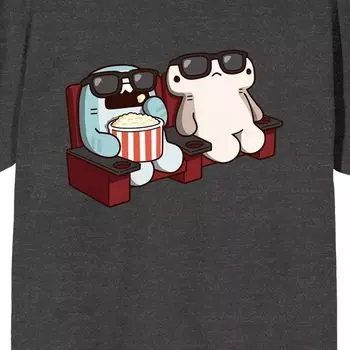 Мужская футболка Samezu Shark Jaggy и Hammer Licensed Character