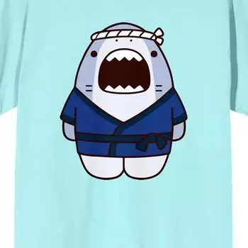 Мужская футболка Samezu Shark с зубчатыми краями Licensed Character