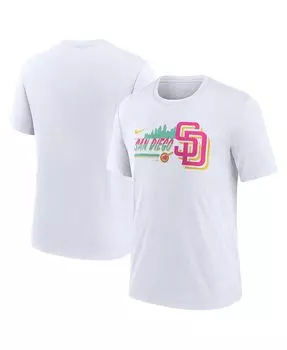 Мужская футболка San Diego Padres City Connect Tri-Blend Nike