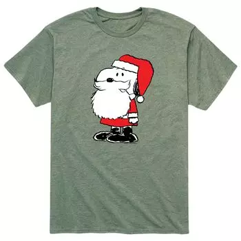 Мужская футболка Santa Dog с арахисом Licensed Character