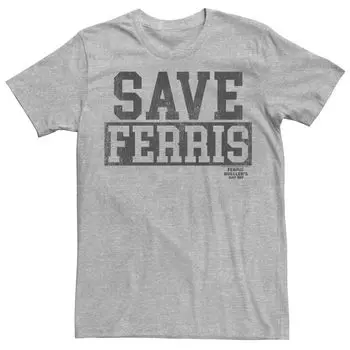 Мужская футболка Save Ferris с эффектом потертости Licensed Character