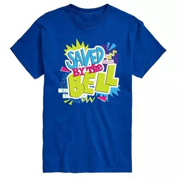 Мужская футболка Saved By The Bell с рисунком Licensed Character, цвет Royal Blue