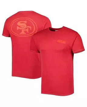 Мужская футболка Scarlet San Francisco 49ers Fast Track в тон с яркими акцентами '47 Brand, красный