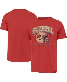 Мужская футболка Scarlet San Francisco 49ers Regional Franklin '47 Brand, красный