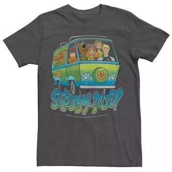 Мужская футболка Scooby Doo Gang Mystery Machine Licensed Character